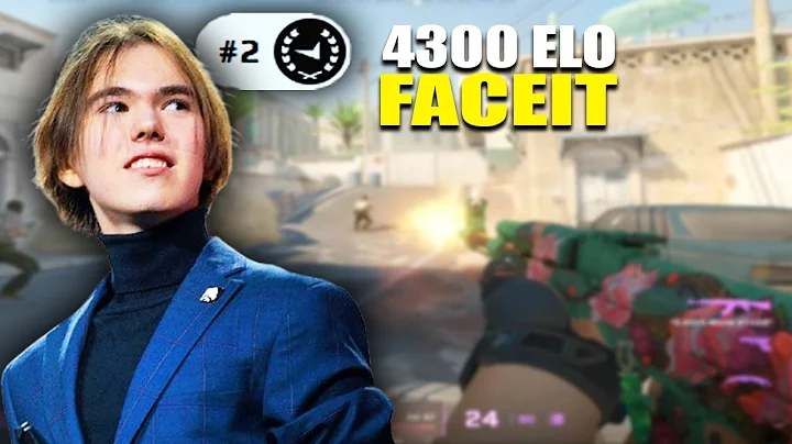 donk #2 RANKED FACEIT | 4300 ELO DUST2 | ROAD TO #1 FACEIT