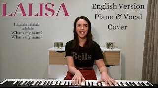 LISA - LALISA - English Cover (Piano Acoustic Version)