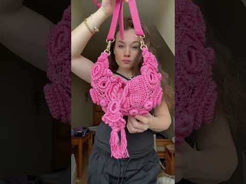 Сумка вязаная крючком #crochet #knitting #knittig #crochetcrosai #вязание #knit
