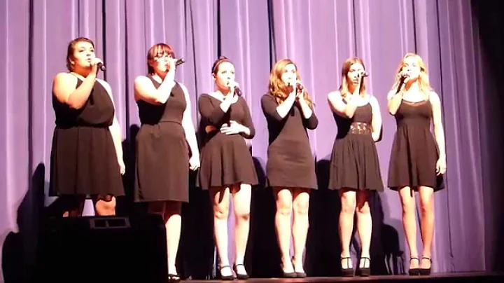 Jennifer Cheetham singing at the Talent Show