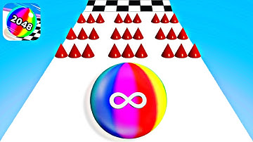 BALL RUN 2048 - Gameplay Walkthrough Android iOS (Level Up infinity Balls, Math Games)