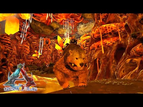 7 Ark Cry プーさん歓喜のハチミツ洞窟へ Ark 月冬５周年ありがとう Pc版公式pve Ark Survival Evolved Youtube