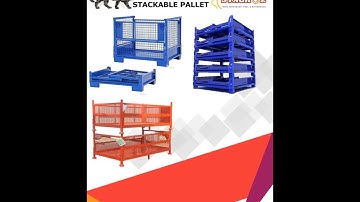 Collapsible Stackable Metal Pallet