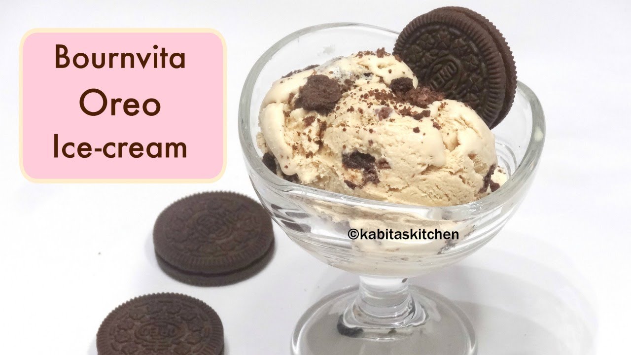 Try something NEW |  Bournvita Oreo Ice cream | Kids Special | Oreo Icecream recipe | Kabitaskitchen | Kabita Singh | Kabita