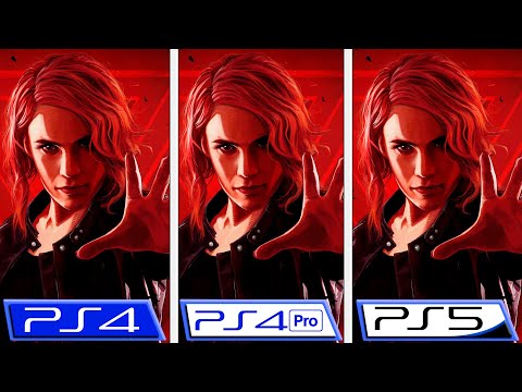 CONTROL | PS5 - PS4 - PS4 Pro | Graphics Comparison u0026 FPS