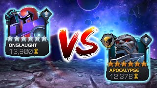 Onslaught vs Apocalypse - Battle of the MUTANT GODS!! Marvel Contest of Champions