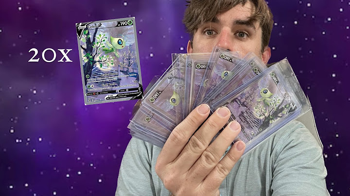 20 Celebi alt arts and a celebrations tin !