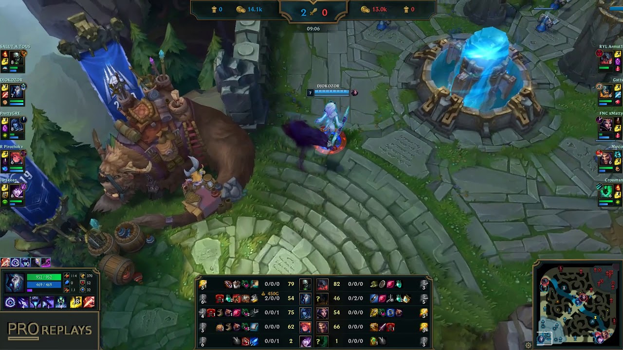 Djoko (KINDRED) vs OLAF - 6/0/3 KDA JUNGLE GAMEPLAY - EUW Ranked MASTER