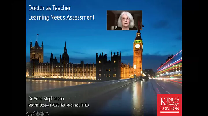 Learning Needs Assessment | Anne Stephenson