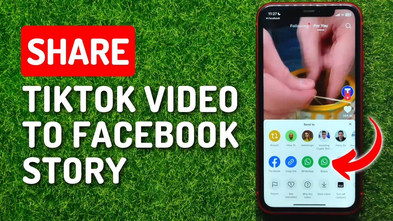 How to Share Tiktok Video to Facebook Story