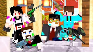 Aku Menangin SEMUA Pertempuran PaintBALL !! Melawan Youtuber2 MINECRAFT