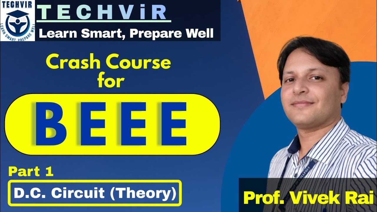 PART 01 DC Circuits Explained from Scratch | BEEE Unit-1 | RGPV BT-104 | BTech 1st Sem
