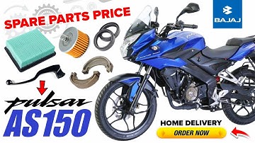SPARE PARTS PRICE LIST 2025 : BAJAJ PULSAR AS 150 💙 +91 98932 35053 ORDER ONLINE ✅🚚 #pulsar