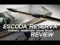 Escoda Reserva - Watercolor Travel Brush Review and Comparison