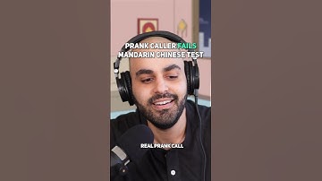 Hilarious Prank Call Gone Wrong: Mandarin Chinese Test