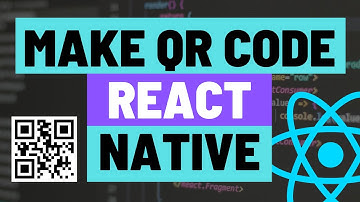 Generate QR Code in Expo React Native App