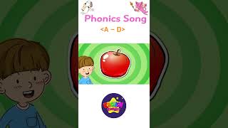 Phonics Song 1 (A~D) (Phonics) - English song for Toddlers #shorts