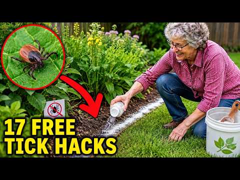 17 FREE Tricks That Kill Every TICK In Your Yard (SAFE For Pets & Kids)