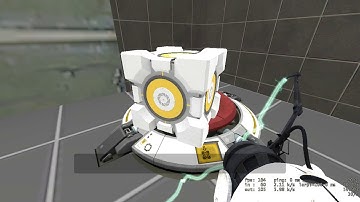Cube Hop Training || Portal 2 Map