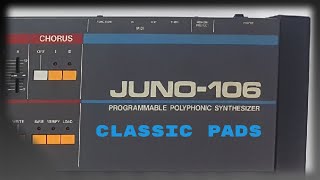 Roland Juno 106 - Classic Pad Presets for Roland Juno 106 - Best Synth Presets screenshot 1