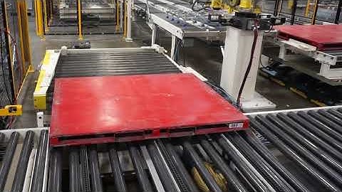 Robotic Material Handling De-Stacking and Re-Stacking, Sheets of Vinyl Tile - BW Integrated Systems