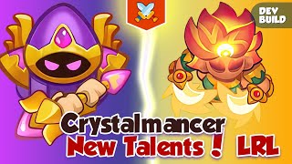 21.0  Crystalmancer New Talents  LRL  Gameplay | DEV BUILD | Rush Royale