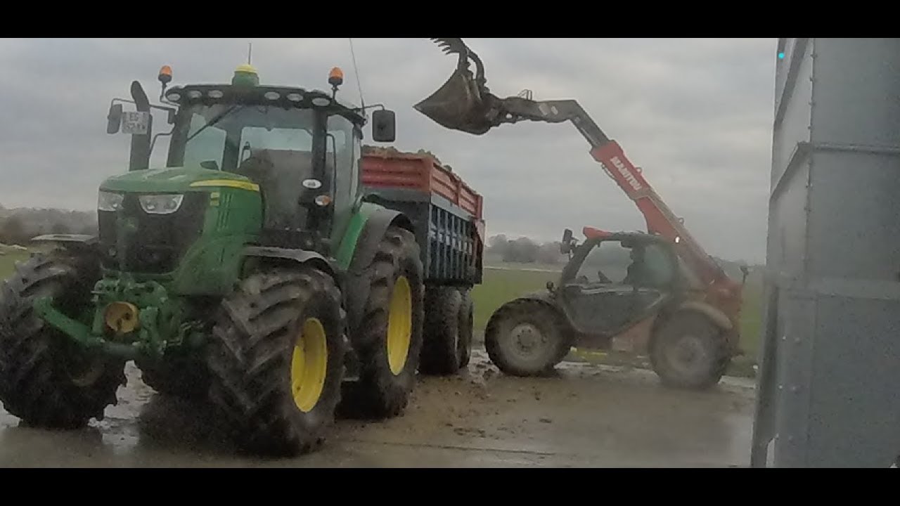 transport de fumier 2017 [GO PRO]