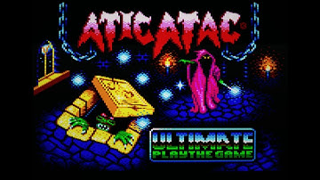 Atic Atac - Amstrad CPC - beta test gameplay