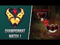 Gold League Championship #1 - OMAE Riktus vs Outbreak - Match 1