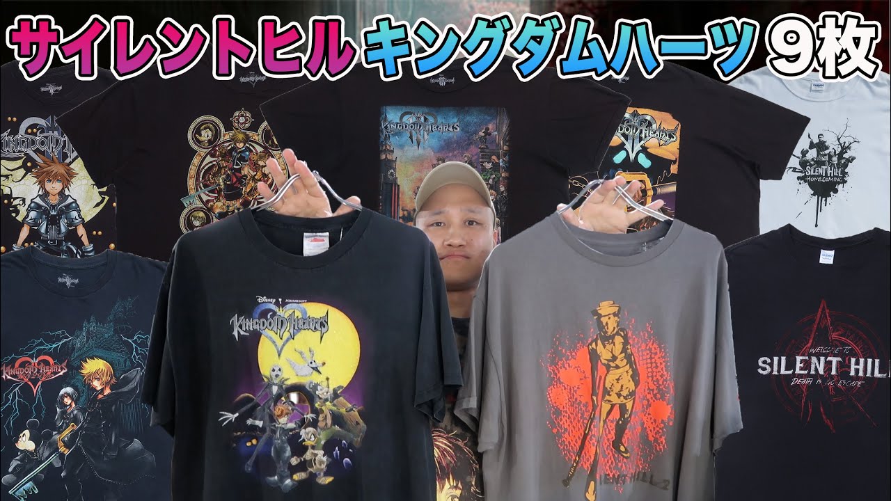 Product Introduction] Nine gaming t-shirts featuring two popular
