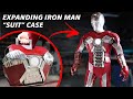 Real iron man expandable briefcase suit  full metal iron man mark 5 armor