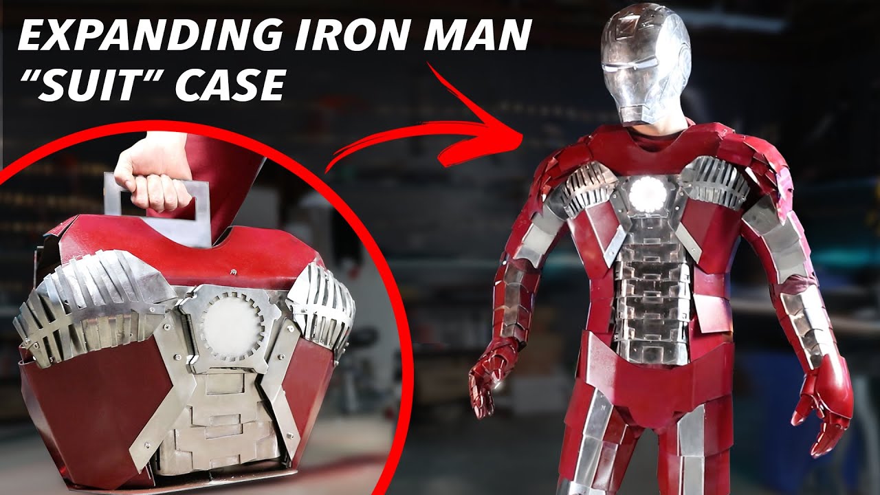 Download Real Iron Man Expandable Briefcase Suit - FULL METAL!! (Iron Man Mark 5 Armor)