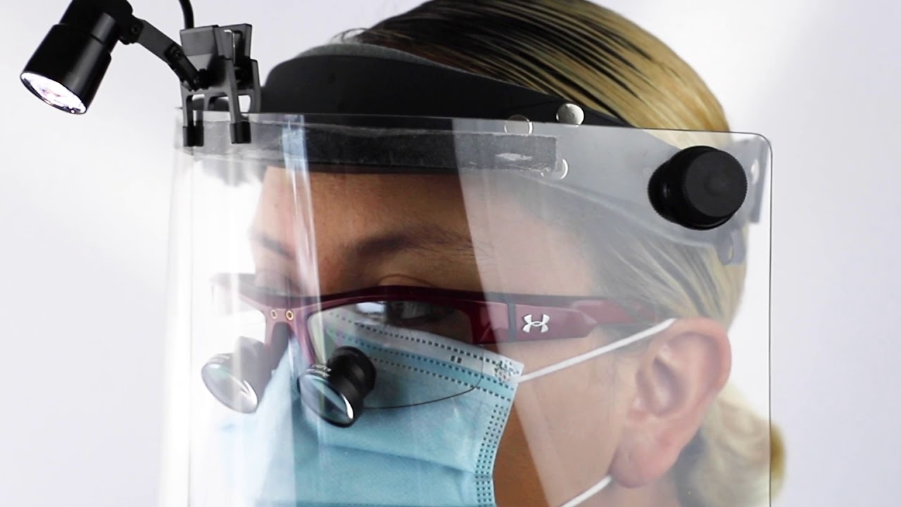 Introducing the SV FaceShield System for Dental / Surgical Loupes