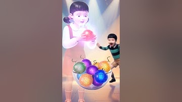 Squid Game AI Edible Clear-Clear Fruit ASMR #squidgame #squidgame2 #squidgame3 #asmr #ai