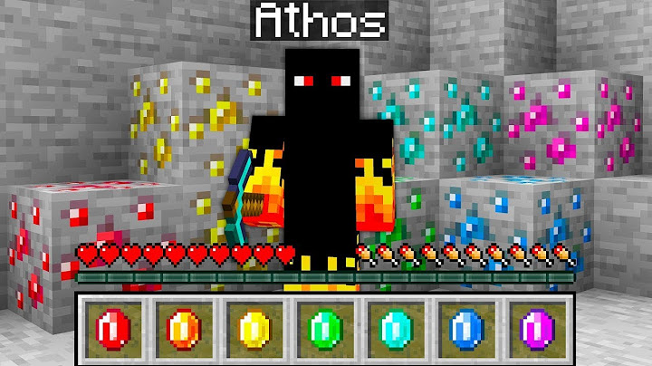 J’ai miné TOUS les MINERAIS RARES dans Minecraft