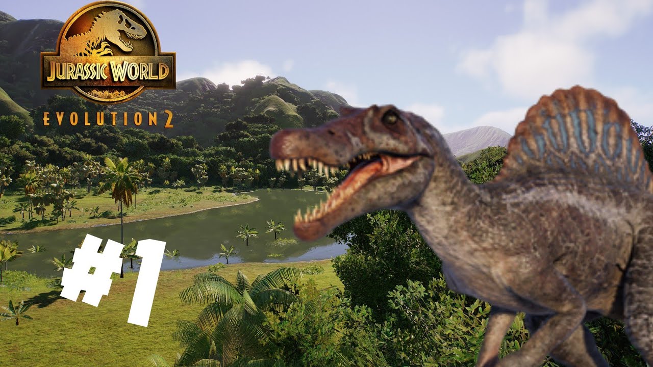 Building A Park Part 1 - Jurassic World Evolution 2 - YouTube
