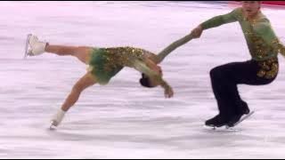 Meishuyu CHEN/Zhiyu WANG 陈美姝妤/王志宇 Jr SP 2024/2025 CHINESE NATIONAL JUNIOR FIGURE SKATING CHAMPS