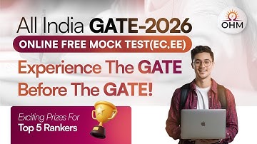 FREE All India GATE 2026 Mock Test | Real GATE Exam Experience 🔥 Exciting Prizes #gate2026 