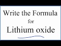 Ionic Compounds and Lithium Ions
