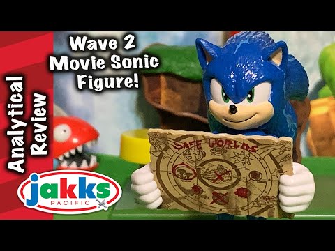 Wave 2 Movie Sonic Figure Review