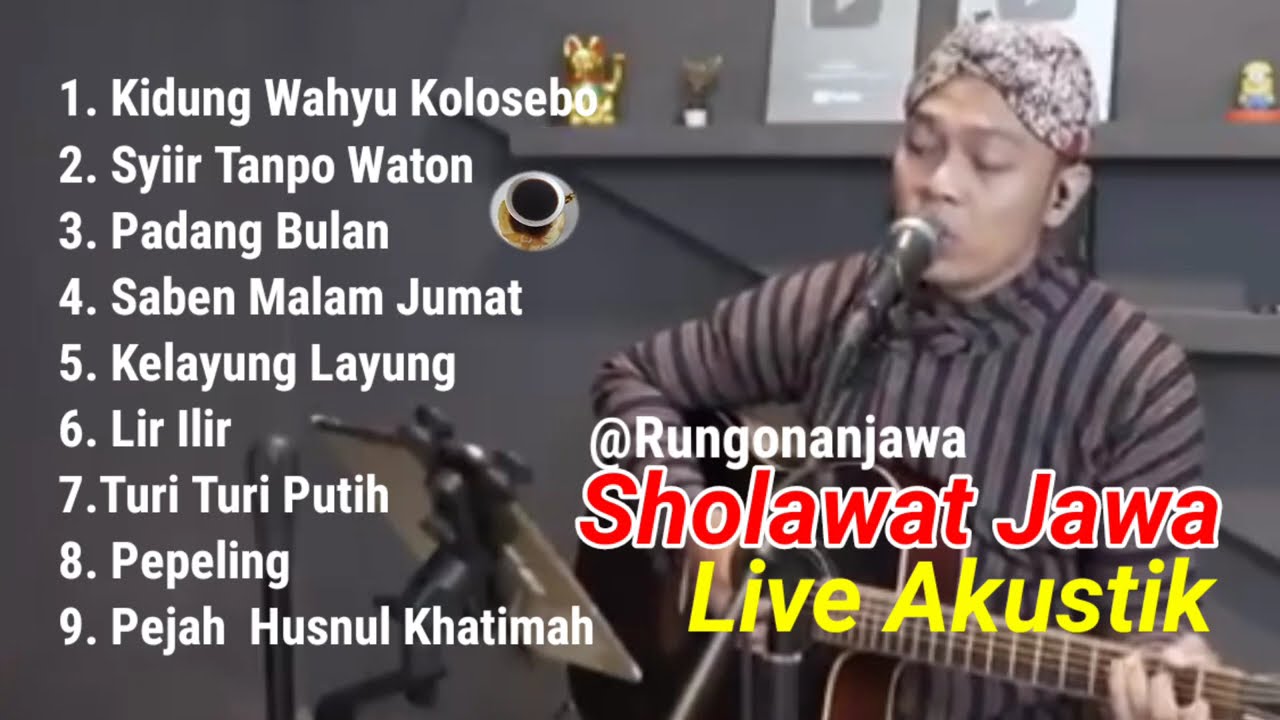 SYIIR TANPO WATON - Saben Malam Jumat | Versi Akustik LAGU SHOLAWAT JAWA Viral 2024 By SIHO
