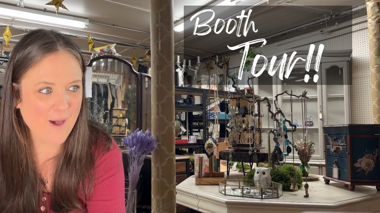 I Opened a Booth at an Antique Mall! Real Talk, Sourcing Tips & What I’ve Learned