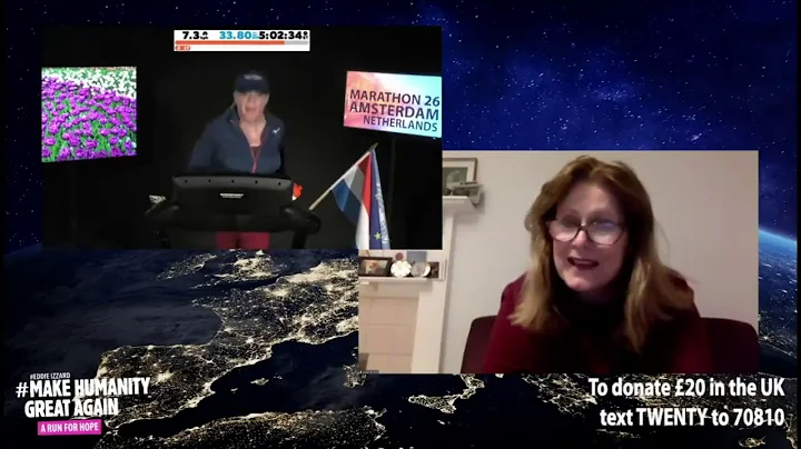 Eddie Izzard - Sarah Brown on Her Charity - A Run ...