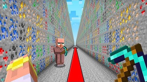 MINING 9,876,543 BLOCKS TO ESCAPE TUNNEL IN MINECRAFT !!!