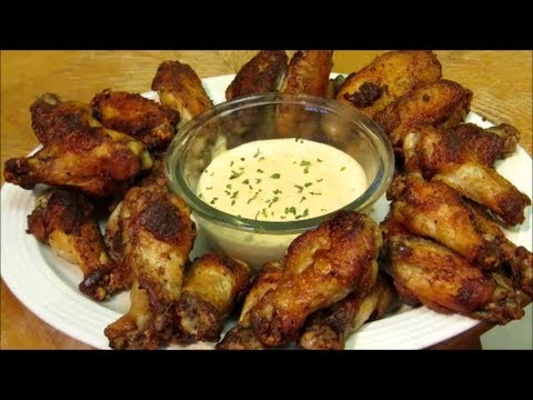 Cajun Chicken Wings - How to make Cajun Wings with Remoulade Sauce