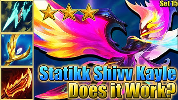 The Power of 3-Star Kayle + Statikk Shiv | TFT Set 15 | Teamfight Tactics | #teamfighttactics #tft
