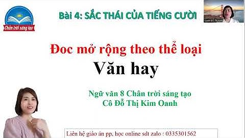 Bài giảng theo chủ môn ngữ văn 8