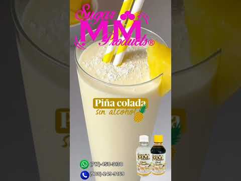 Piña colada sin