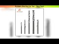 Editor’s Choice Milling Cutter Woodwork UP & DOWN Cut 2 Flutes Spiral Carbide Milling Tool,  CNC Ro