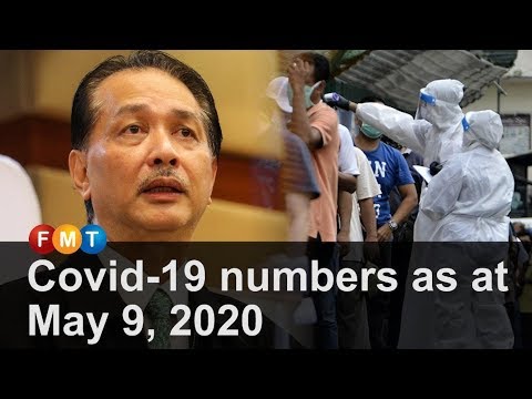 Covid-19 numbers as at May 9, 2020